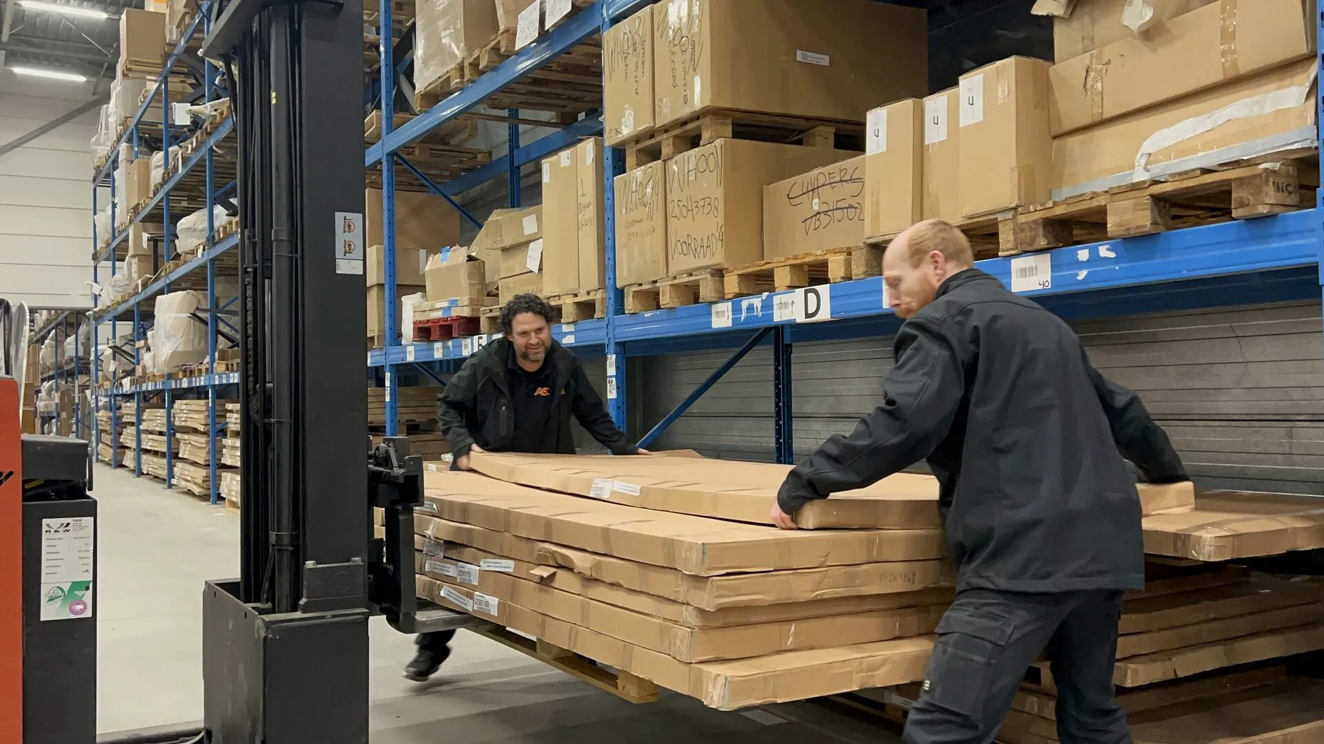 Representatief ASD team op locatie